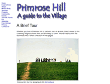 Tablet Screenshot of primrosehill.com
